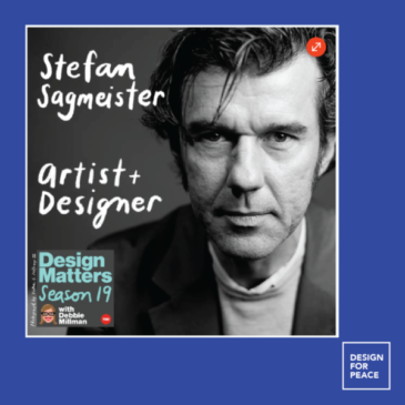 The ‘Design Matters’ podcast with Stefan Sagmeister